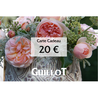 Carte Cadeau 20€ - ©Roses Guillot®