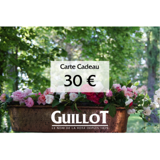 Carte Cadeau 30€ - ©Roses Guillot®