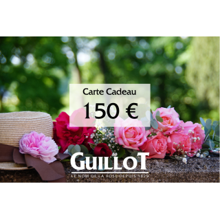 Carte Cadeau 150€ - ©Roses Guillot®