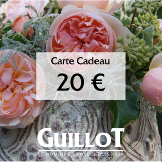 Carte Cadeau 20€ - ©Roses Guillot®