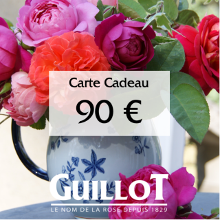 Carte Cadeau 90€ - ©Roses Guillot®