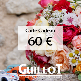 Carte Cadeau 60€ - ©Roses Guillot®