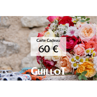 Carte Cadeau 60€ - ©Roses Guillot®