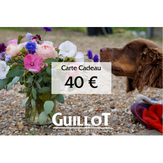 Carte Cadeau 40€ - ©Roses Guillot®