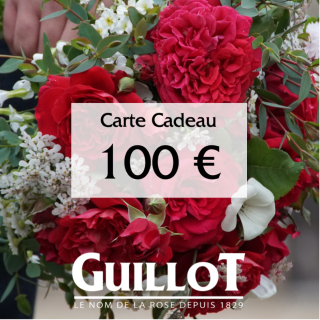 Carte Cadeau 100€ - ©Roses Guillot®