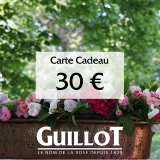 Carte Cadeau 30€ - ©Roses Guillot®